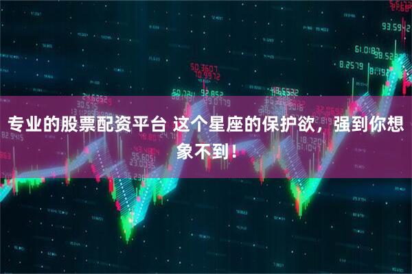 专业的股票配资平台 这个星座的保护欲,强到你想象不到!
